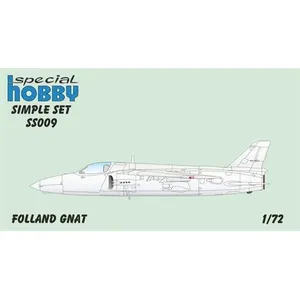 Comparateur de prix : Folland Gnat Simple Set - 1:72e - Special Hobby