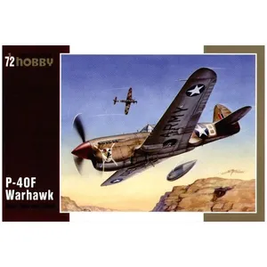 P-40f Warhawk Merlin-powered - 1:72e - Special Hobby pas cher