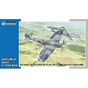 Comparateur de prix : Spitfire Mk.xii Against V-1 Flying Bomb - 1:48e - Special Hobby