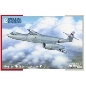 Maquette Pilote couché Gloster Meteor F.8 1/72 - Special Hobby Maquette d'avion - 7009424 pas cher