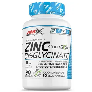 Amix Zinc Performance Bisglycinate 90 Unités One Size