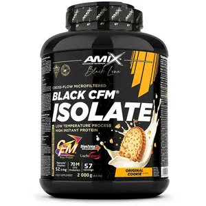 Amix Protéine Black Cfm Isolate Whey 2kg Biscuit One SizeVendu parbikeinn