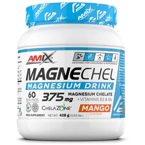 Comparateur de prix : Amix Complément énergétique Magnechel Magnesium Chelate 420gr Mango One Size