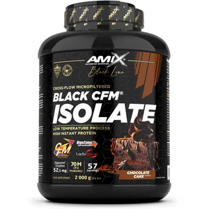Comparateur de prix : Amix Isolat De Protéine De Lactosérum Black Cfm Gâteau Au Chocolat 2kg One Size