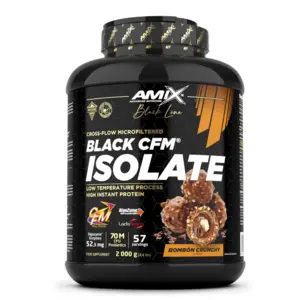 Comparateur de prix : Amix Isolat De Protéine De Lactosérum Black Cfm Croquant De Bonbons 2kg One Size