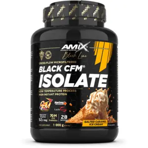 Comparateur de prix : Amix Protéine Caramel Salé Black Cfm Isolate 1kg One Size
