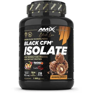 Comparateur de prix : Amix Isolat De Protéine De Lactosérum Black Cfm Croquant De Bonbons 1kg One Size