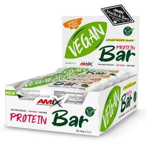 Amix Vegan Protein Bar Crema de Cacahuete 20x45gVendu parbikeinn