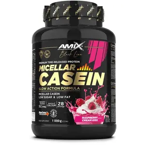 Amix Protéine Black Micellar 1kg Casein Framboise One SizeVendu parbikeinn