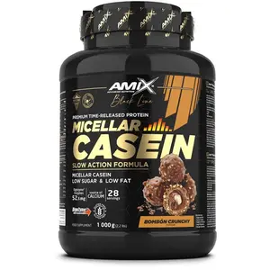 Amix Protéine Black Micellar 1kg Casein Chocolat Croquant One SizeVendu parbikeinn