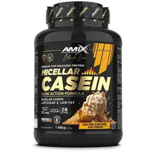 Amix Protéine Black Micellar 1kg Casein Caramel Salé One SizeVendu parbikeinn