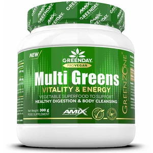 Comparateur de prix : Amix Pilules Greenday Provegan Multigreens Vitality&energy 300g