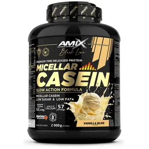 Amix Protéine Vanille Black Micellar 2kg Casein One SizeVendu parbikeinn