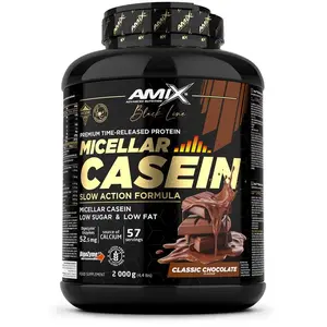 Amix Protéine Black Micellar 2kg Classic Casein Chocolat One SizeVendu parbikeinn