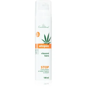Cannaderm Atopos Sensitive scalp treament cure intense pour cuir cheve... pas cher