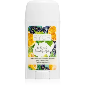RYOR Deo déodorant effet 48h parfums Grapefruit & Black Currant 50 g