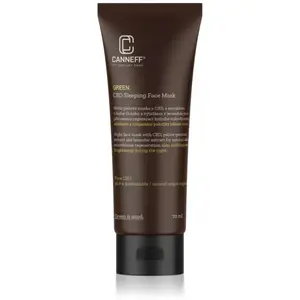 Canneff Green CBD Sleeping Face Mask masque apaisant pour la nuit 70 m... pas cher
