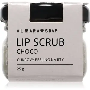 Almara Soap Lip Scrub gommage au sucre lèvres Choco 25 g
