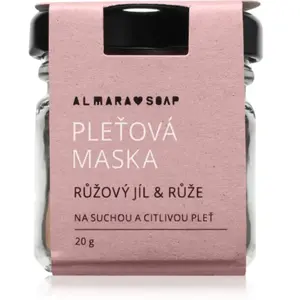 Almara Soap Face masque apaisant visage pour peaux très sèches et sens...