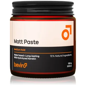 Comparateur de prix : Beviro Matt Paste Medium Hold pâte pour cheveux Matt 100 ml