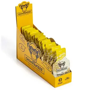 Comparateur de prix : Chimpanzee Boîte De Gels énergétiques Citron 35g 25 Unités One Size
