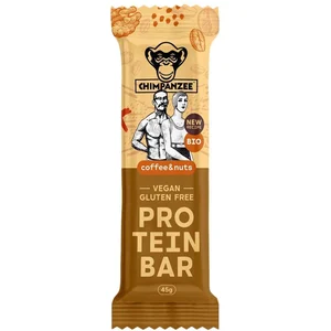Comparateur de prix : Chimpanzee Boîte De Barres Protéinées Bio Café Et Noix 45g 20 Unités One Size