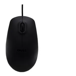 Dell - Souris - droitiers et gauchers - optique - 3 boutons - filaire - USB - noir mat pas cher