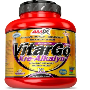 Comparateur de prix : Amix Poudre De Créatine Vitargo + Kre-alkalyn Citron 2kg One Size