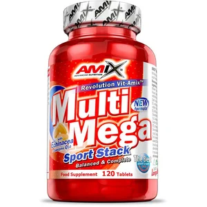 Comparateur de prix : Amix Comprimés Multi Mega Stack Saveur Neutre 120 Unités One Size