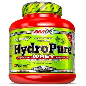 Comparateur de prix : Amix Protéine De Lactosérum Hydropure Chocolat Double 1600g One Size