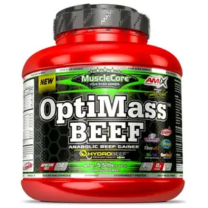 Comparateur de prix : Amix Protéine Optimass Beef Chocolat Double Et Toffee 2.5kg One Size
