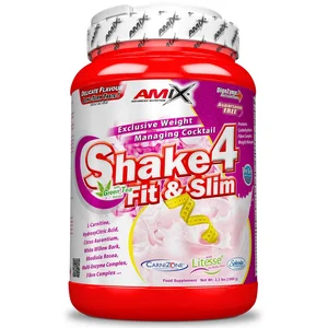 Amix Gestion Du Poids Shake 4 Fit & Slim Fraise 1kg One Size pas cher