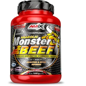 Comparateur de prix : Amix Poudre De Protéines Pour Boissons Monster Beef Chocolat 1kg One Size