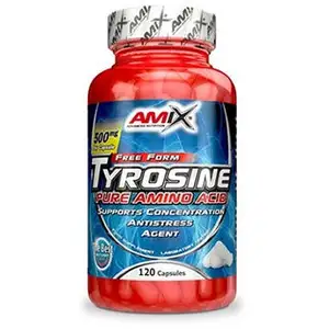 Comparateur de prix : Amix Boîte De Comprimés Tyrosine Saveur Neutre 120 Unités One Size