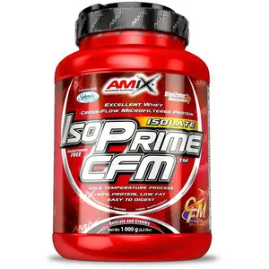 Comparateur de prix : Amix Fraise Isoprime Cfm Isolate 1kg