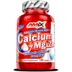 Comparateur de prix : Amix Comprimés Calcium Magnesium Zinc 100 Unités One Size