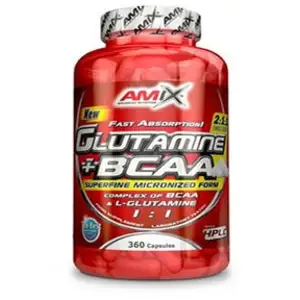 Comparateur de prix : Amix Casquettes Glutamina Bcaa 360 Unités One Size
