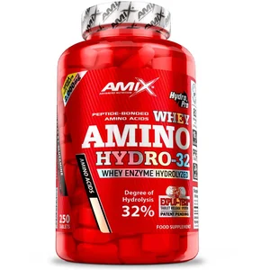 Comparateur de prix : Amix Comprimés Amino Hydro-32 Pure Hydrolyzed Amino-acids 250 Unités One Size
