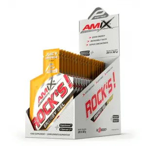 Amix Boîte De Gels énergétiques Rock´s 32g 20 Unités One Size