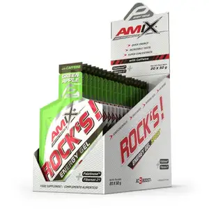 Amix Performance Rock's Gel Con Cafeína Manzana Verde 20x32g pas cher