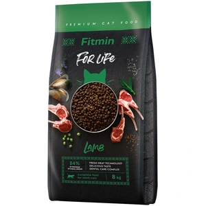 Comparateur de prix : 8kg Fitmin Cat For Life Adult avec agneau Nourriture pour chat sèche