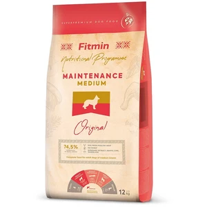 Comparateur de prix : Fitmin Program Medium Maintenance pour chien - 12 kg