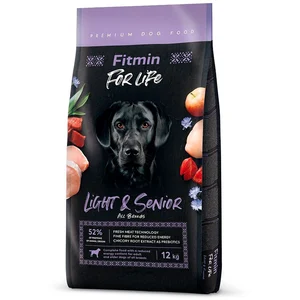 Fitmin Alimentation Light & Senior Adulte Boeuf Oiseau 12 kg pas cher