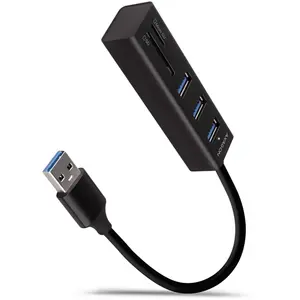 AXAGON HMA-CR3A Station d'accueil USB 3.2 Gen 1 (3.1 Gen 1) Type-A Noir