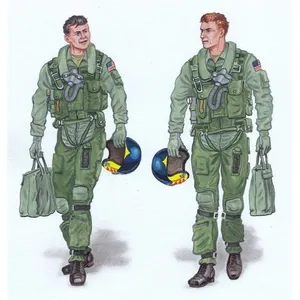 Crew F-14 Tomcat - 1:32e - Plus Model pas cher