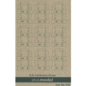 Gb Faltkartons Ww Ii - 1:35e - Plus Model