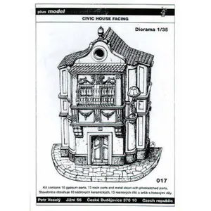 Altes Stadthaus Keine Ruine !!!- 1:35e - Plus Model pas cher
