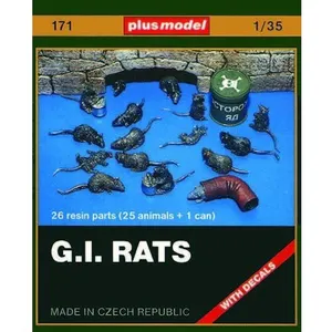 Ratten - 1:35e - Plus Model pas cher