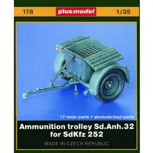 Sd. Anh. 32 Munitionsanhänger Für Sdkfz. 252- 1:35e - Plus Model pas cher