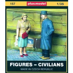 Plus-Model Figuren - Zivilisten - 1:35e - Plus Model pas cher